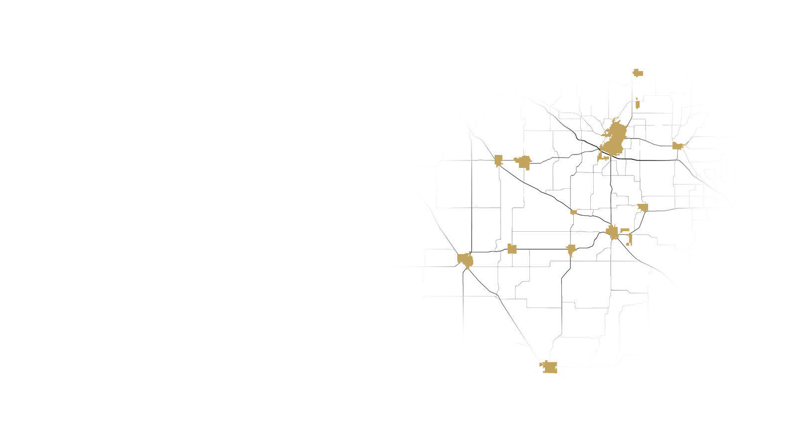 Areas of expertise map